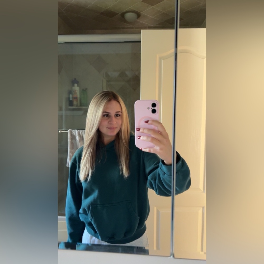 Dark Green Abercrombie & Fitch Hoodie